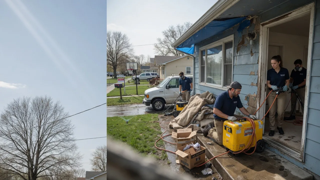 Basement Flood Cleanup in Golden, MS near me